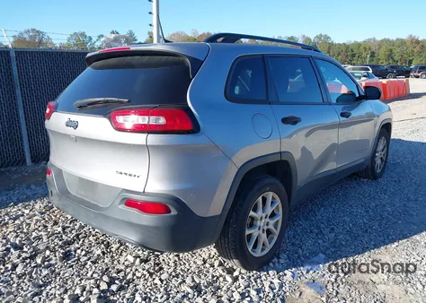 2016 Jeep Cherokee Sport from USA, damaged, VIN 1C4PJLAB3GW184516